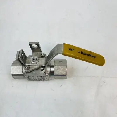 WKM Stainless Steel Ball Valve CF8M, 1/2" NPT, 3000 PSI, Threaded - Thumbnail 5