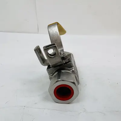 WKM Stainless Steel Ball Valve CF8M, 1/2" NPT, 3000 PSI, Threaded - Thumbnail 4