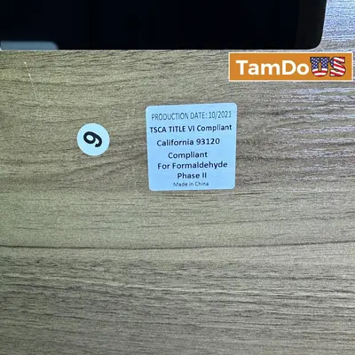 Wooden Table Top 60cm x140cm - Excellent - Real photo at TamDo.us