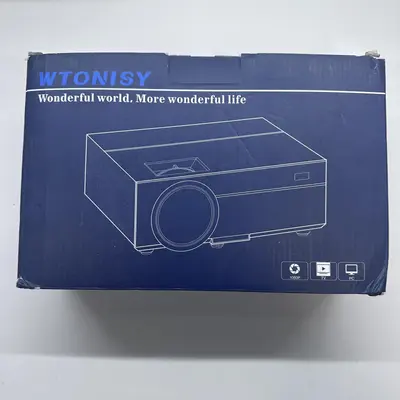 WTONISY Projector - New - Real photo at TamDo.us
