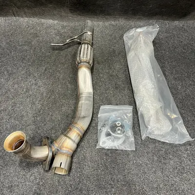 XC3000 Performance Downpipe w/Flex Pipe for Ford Focus RS 2.3L EcoBoost - Thumbnail 2