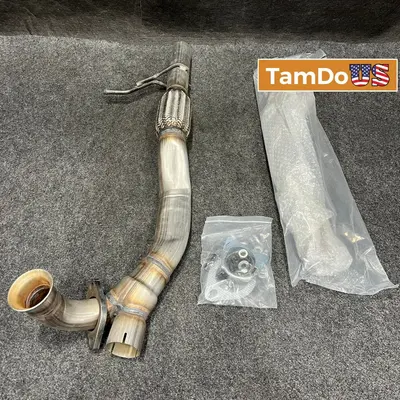 XC3000 Performance Downpipe w/Flex Pipe for Ford Focus RS 2.3L EcoBoost - Thumbnail 1
