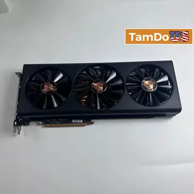 XFX AMD Radeon RX 5600 XT THICC III ULTRA 6GB GDDR6 Graphics Card RX-56XT6T V1.2 - Good - Real photo at TamDo.us