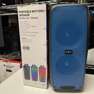 YAT YM2658 Portable Battery Speaker - Thumbnail 3