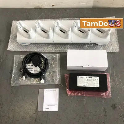Zebra 5-Slot ShareCradle Base Charge for TC51 TC52 TC56 TC57 Healthcare - New Open Box - Real photo at TamDo.us