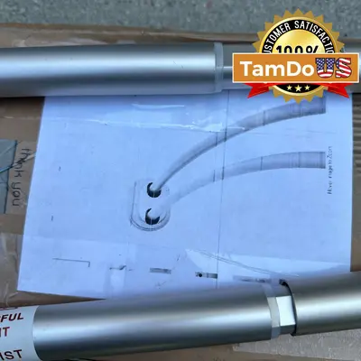 Zenna Home NeverRust Aluminum Double Curved Tension Shower Curtain Rod - New Open Box - Real photo at TamDo.us