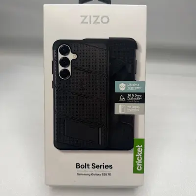 ZIZO Bolt Case For Samsung Galaxy S25 FE Kickstand Holster Screen Protector - Thumbnail 8