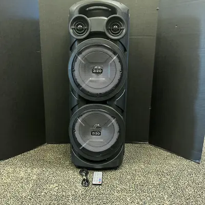 Zizo Boom Z10 50W Portable Wireless Speaker with Microphone - Black - Thumbnail 7