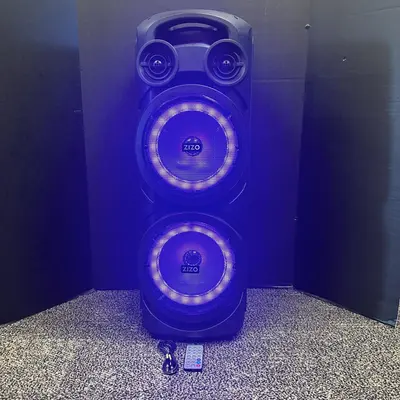 Zizo Boom Z10 50W Portable Wireless Speaker with Microphone - Black - Thumbnail 6