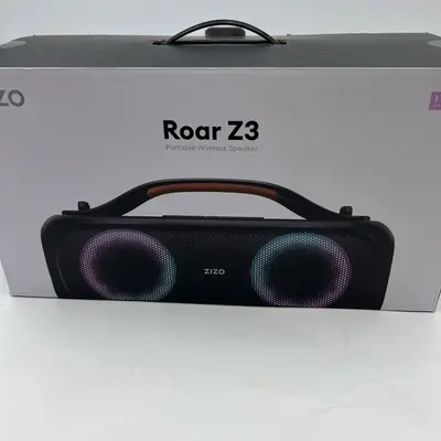Zizo Roar Z3 Portable LED 40W Speaker - Black - Thumbnail 10
