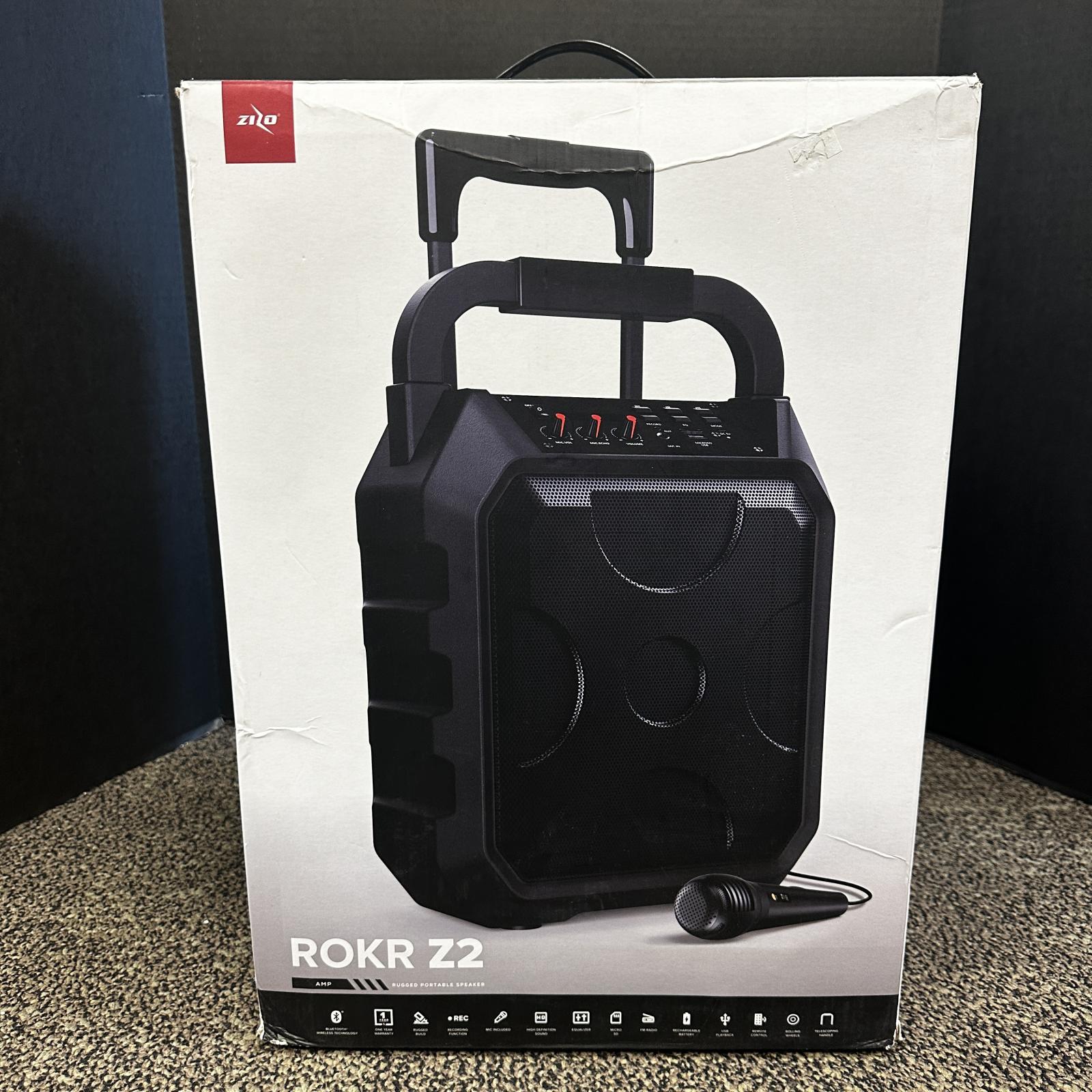 ZIZO Rokr Z2 Portable Bluetooth | Excellent | TamDo.us