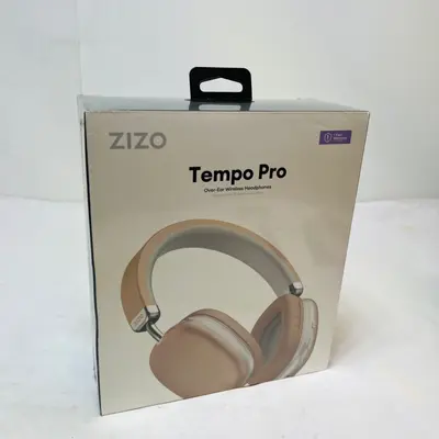 ZIZO Tempo Pro Over-Ear Wireless Bluetooth Headphones 40mm Drivers Rose Gold - Thumbnail 4