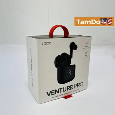 ZIZO Venture Pro Active Noise Cancelling Earbuds Bluetooth 5.0 IPX5 Waterproof - Thumbnail 1