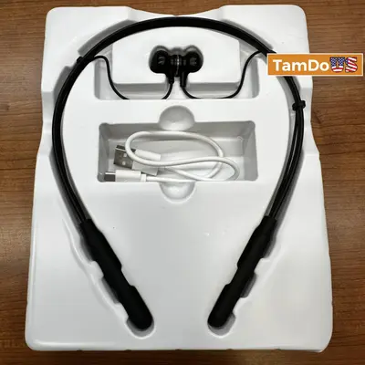 ZIZO ZKER S2 Wireless Bluetooth Neckband Headset - Thumbnail 1