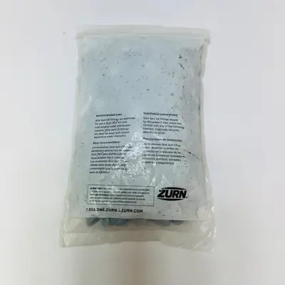 Zurn PEX QXP3XP 1/2" Acetal Test Plug Crimp Plumbing Fitting Bag of 100 - Thumbnail 2